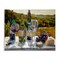 Stupell Industries Wine and Cheese Vineyard Canvas Wall Art Design by Marilyn Hageman